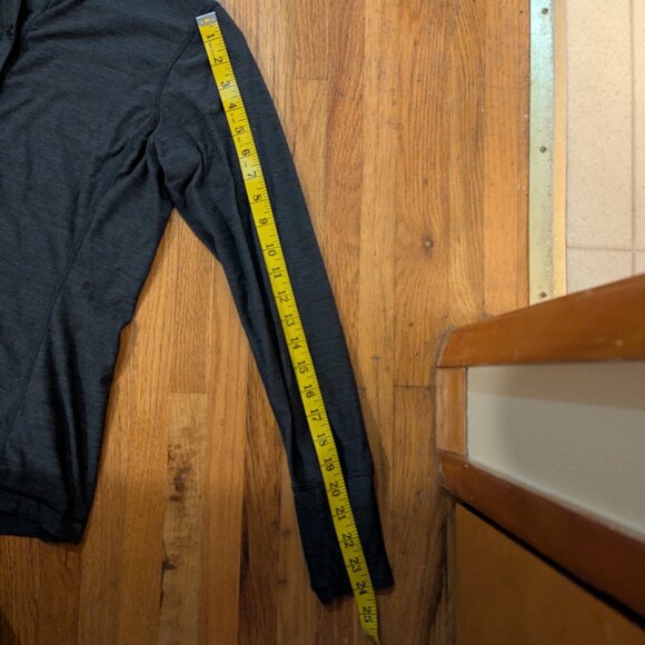 Mountain Hardware Long sleeve Hooded Top, Heather Gray, Women's S - Picture 6 of 8